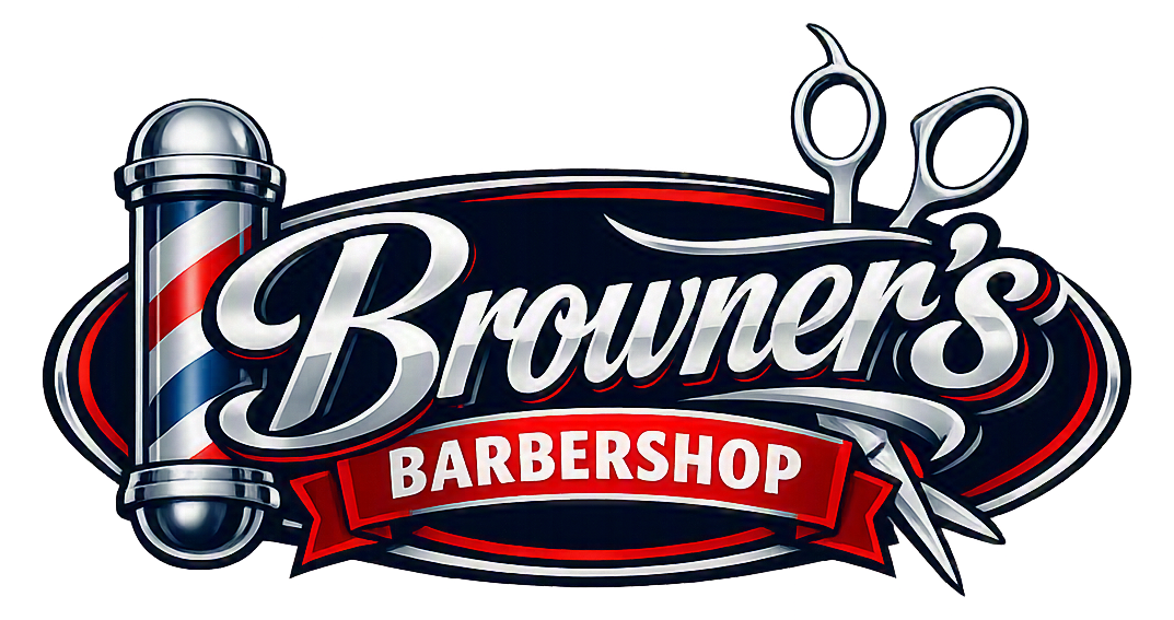 Browner's Barbershop logo